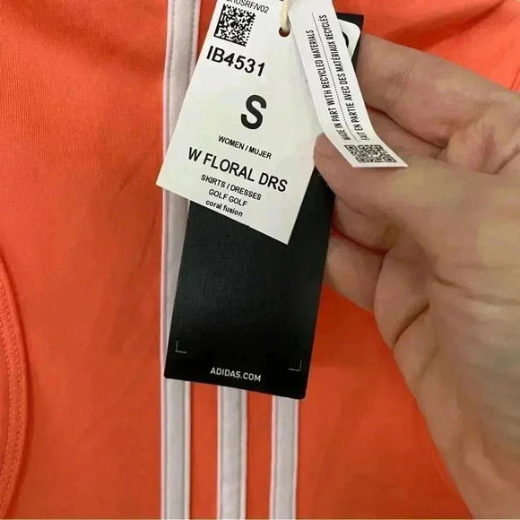 NWT Adidas Floral Golf Dress size Small Tennis Pickleball - Picture 10 of 12